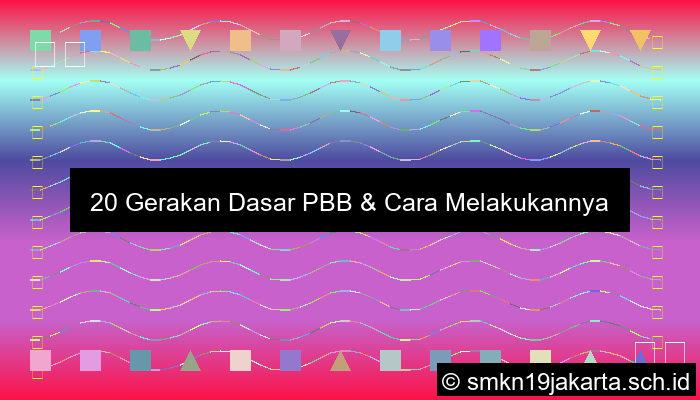 20 Gerakan Dasar Pbb