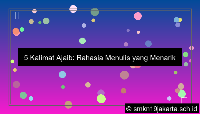 grafik 5 kalimat