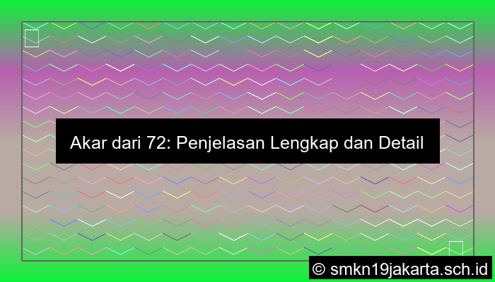 Akar Dari 72