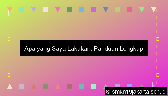 Apa Yang Dilakukan