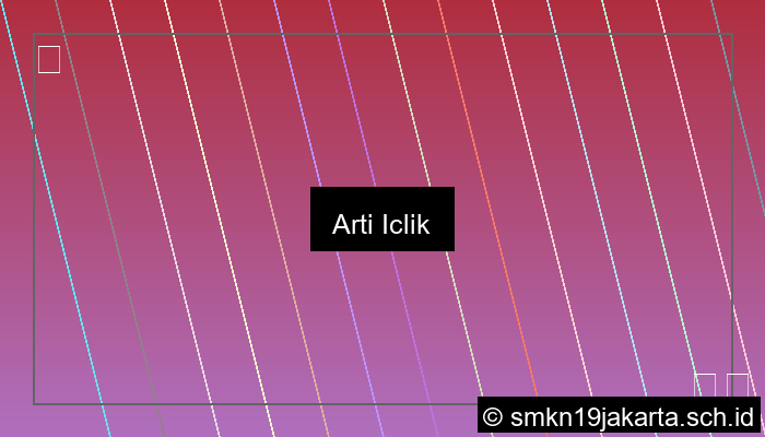 ilustrasi arti iclik