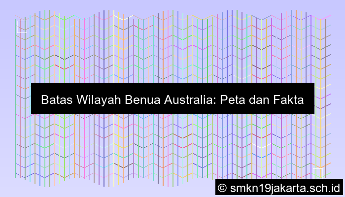 Batas Wilayah Benua Australia