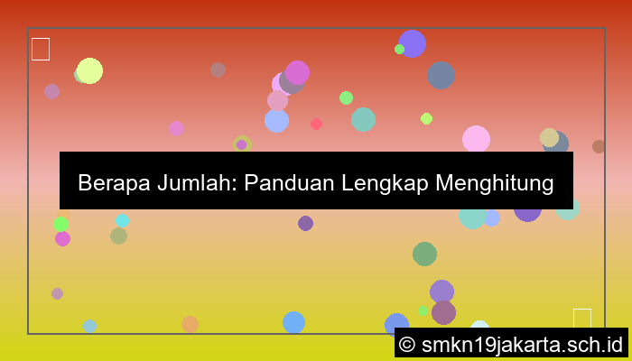 Berapa Jumlah