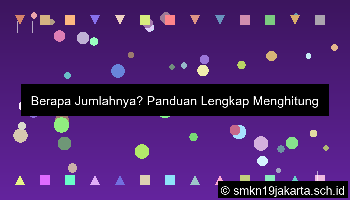 Berapakah Jumlah