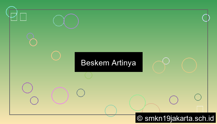 ilustrasi beskem artinya