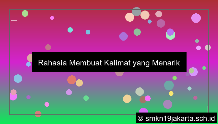 Buatlah Kalimat