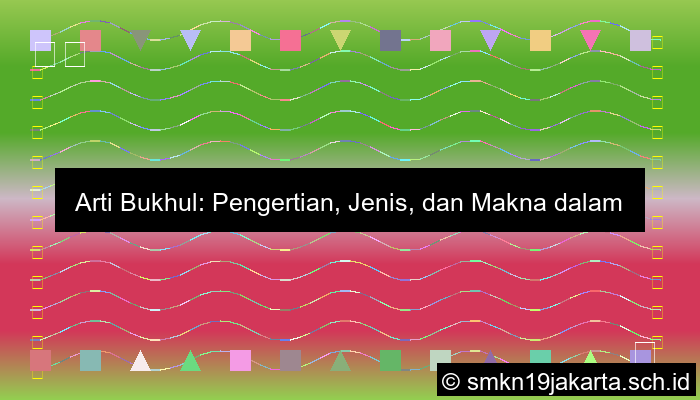 Buhul Artinya