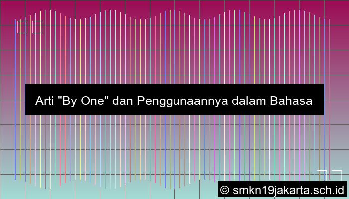 By One Artinya