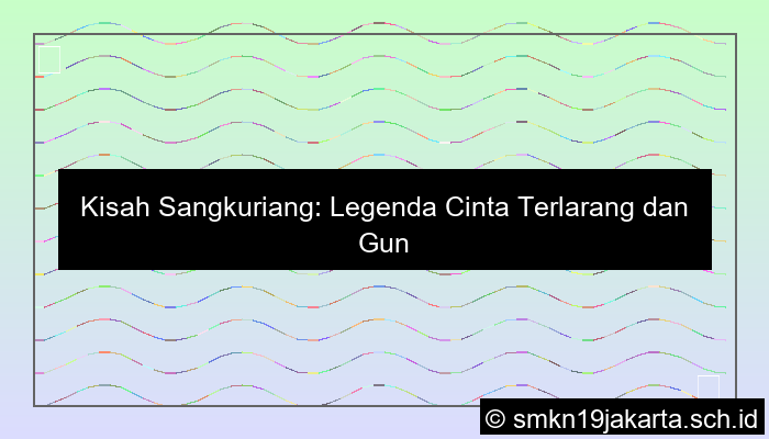 Cerita Sangkuriang Singkat