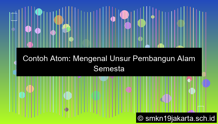 contoh atom