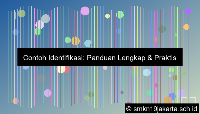 Contoh Identifikasi