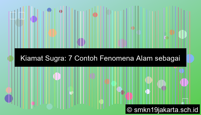 Contoh Kiamat Sugra
