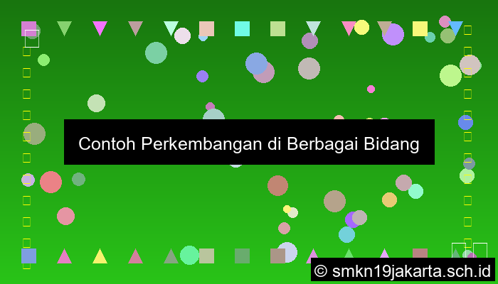 Contoh Perkembangan