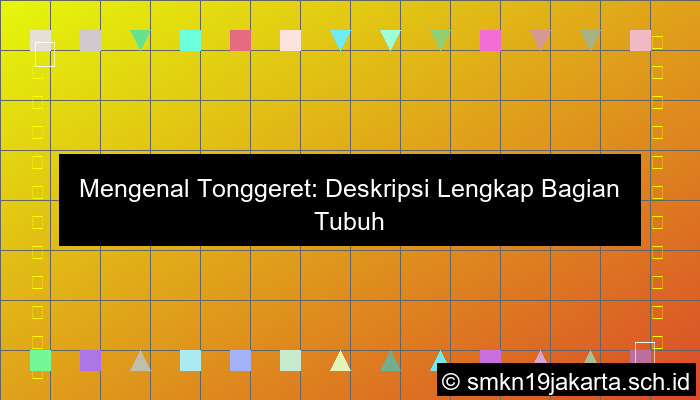 Deskripsi Bagian Tonggeret