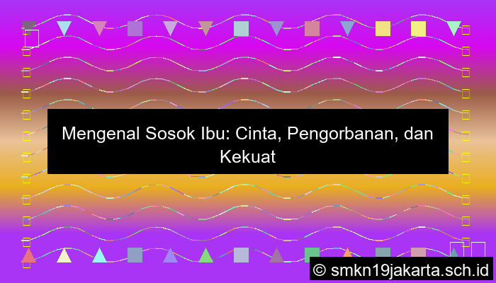 Deskripsi Tentang Ibu