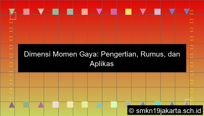 Dimensi Momen Gaya