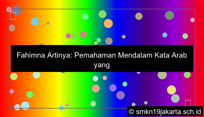 grafik fahimna artinya