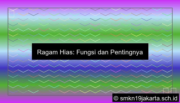 Fungsi Ragam Hias