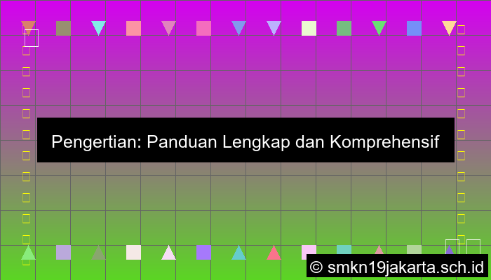Jelaskan Pengertian