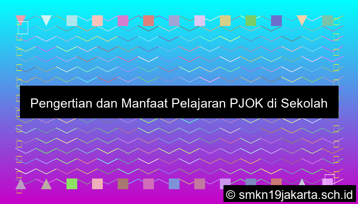 Kepanjangan Pjok