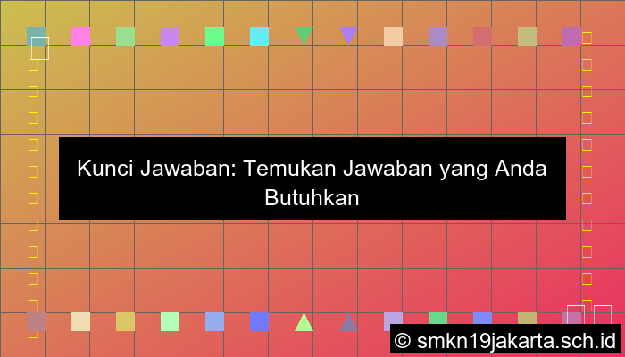 Kunci Jawaban