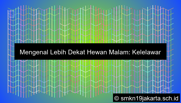 Laporan Tentang Kelelawar