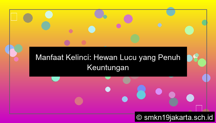 manfaat kelinci