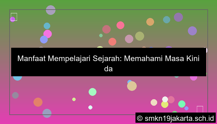 desain manfaat sejarah