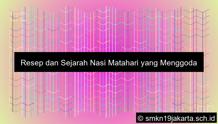 Nasi Matahari