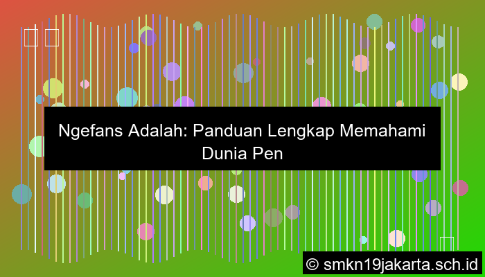 Ngefans Adalah
