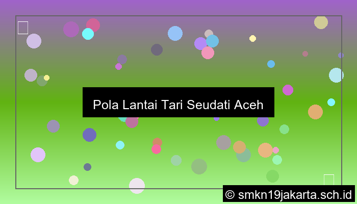 Pola Lantai Tari Seudati