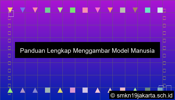 Prinsip Menggambar Model