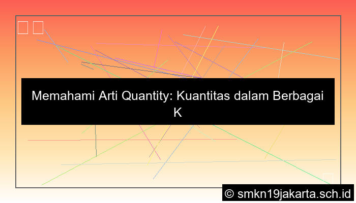 grafik quantity adalah