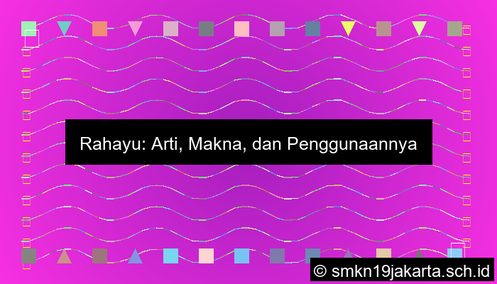 Rahayu Tegese