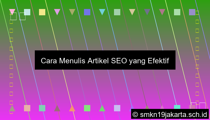 Tuliskan Cara