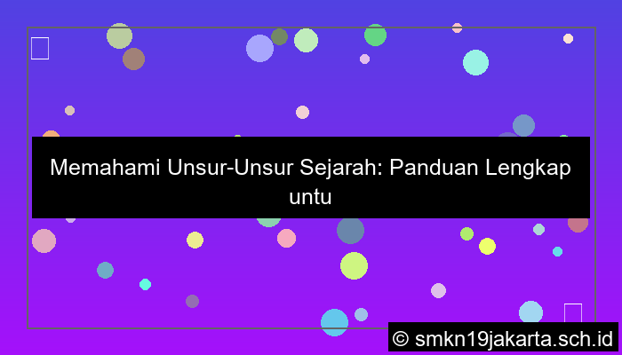 unsur sejarah