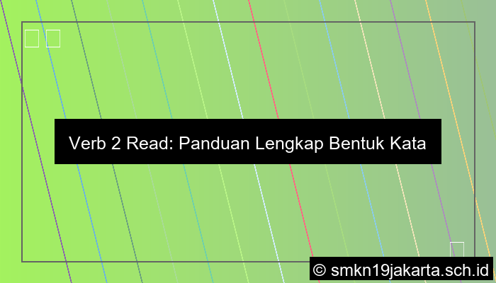 Verb 2 Read