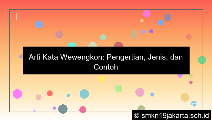 gambar wewengkon tegese