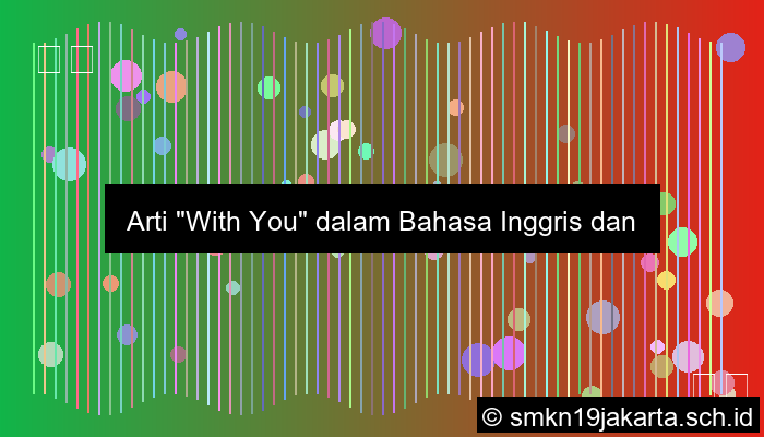 With You Artinya