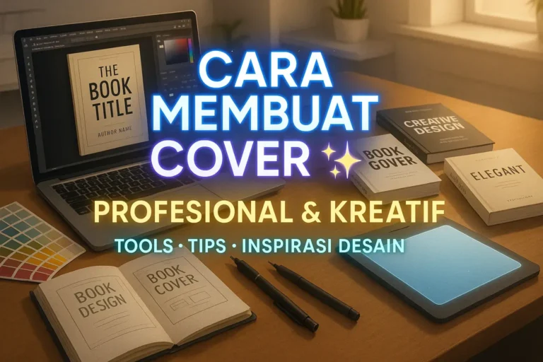 Cara Membuat Cover Buku