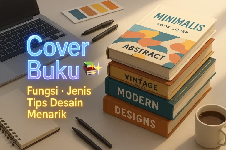 Cover Buku Fungsi Jenis Dan Tips Membuat Desain Menarik
