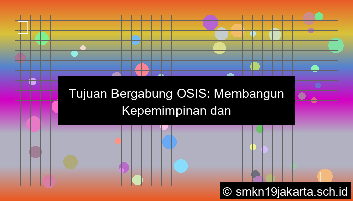 apa tujuan anda masuk osis