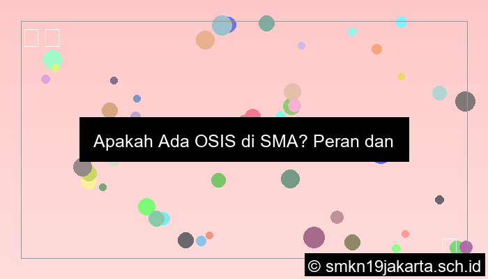 apakah di sma ada osis