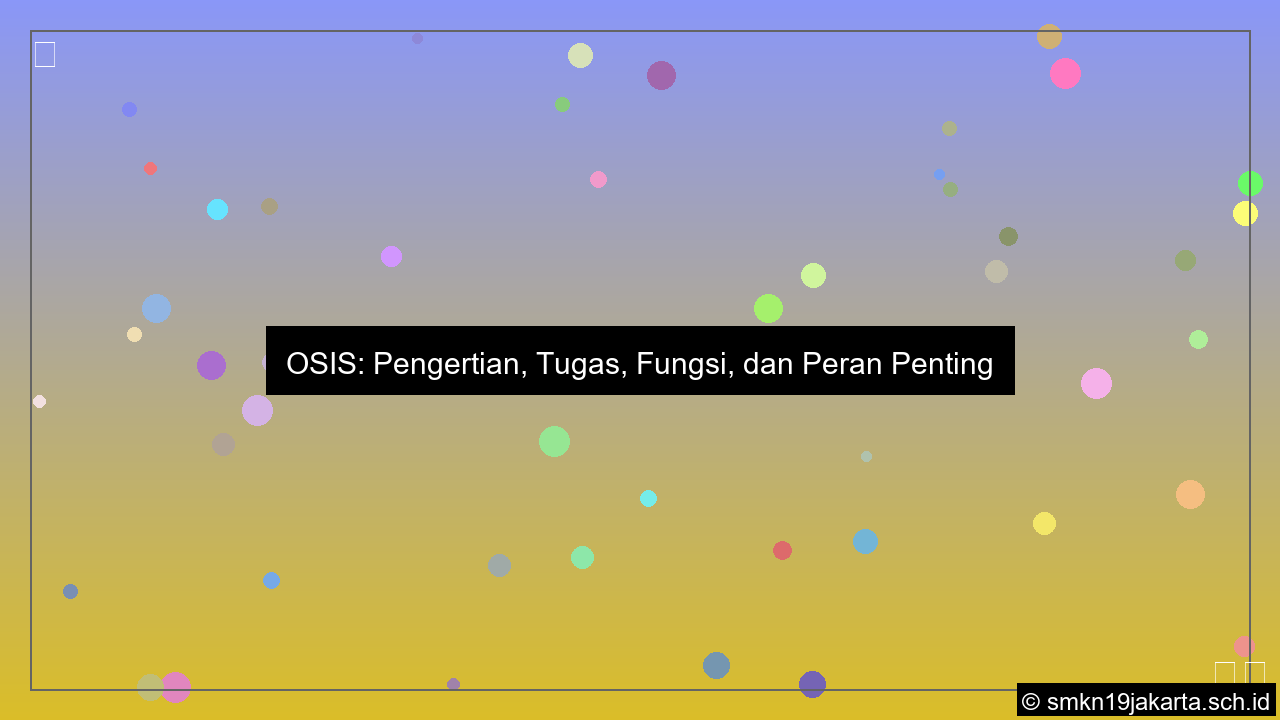grafik apakah osis itu