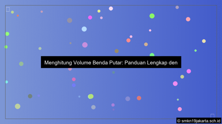 Cara menghitung volume dengan pendekatan integral