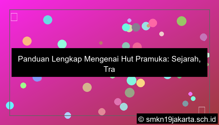 visual hut pramuka