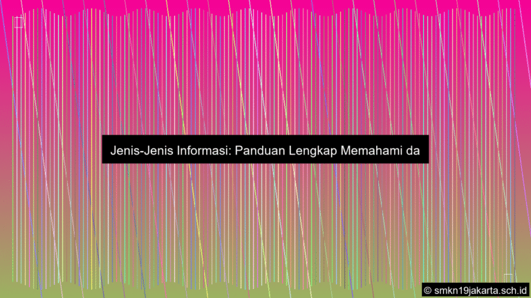 desain jenis informasi