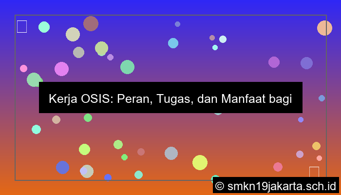 grafik kerjaan osis