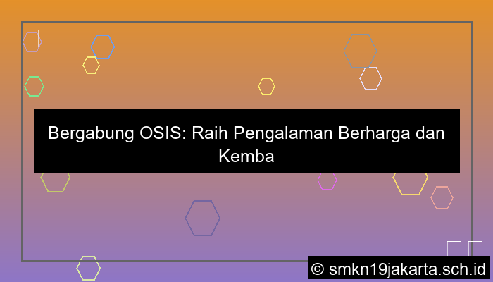 manfaat ikut osis