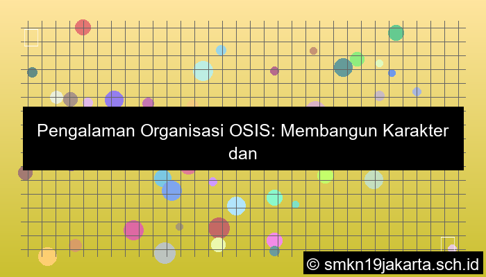 desain pengalaman organisasi osis